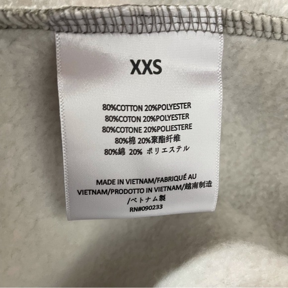 Essentials Gray Pullover Hoodie Sweatshirt - Picture 6 of 9